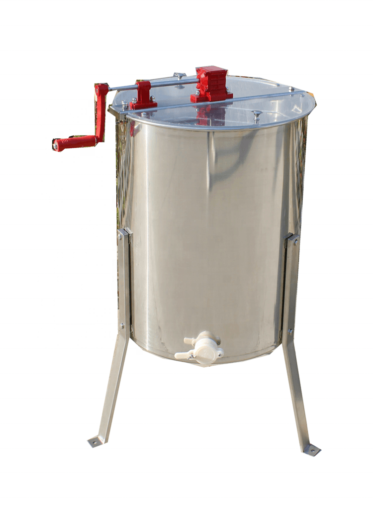 honey processing machine 4 frames manual honey extractor used for honey centrifuge