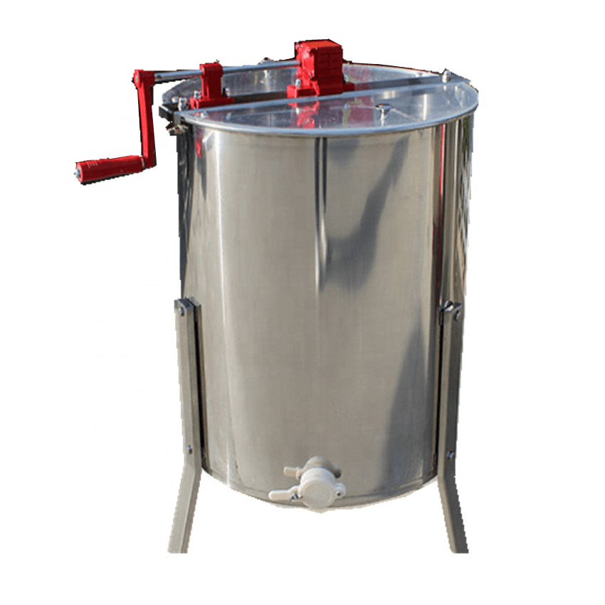 honey processing machine 4 frames manual honey extractor used for honey centrifuge