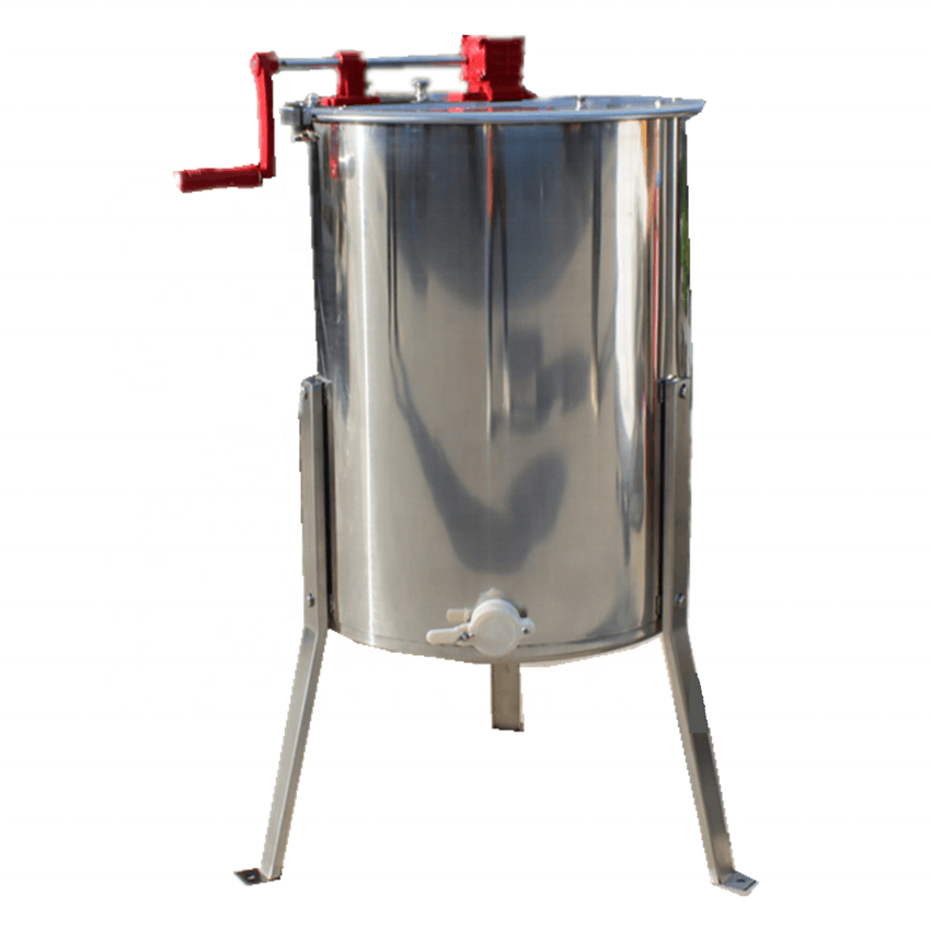 honey processing machine 4 frames manual honey extractor used for honey centrifuge