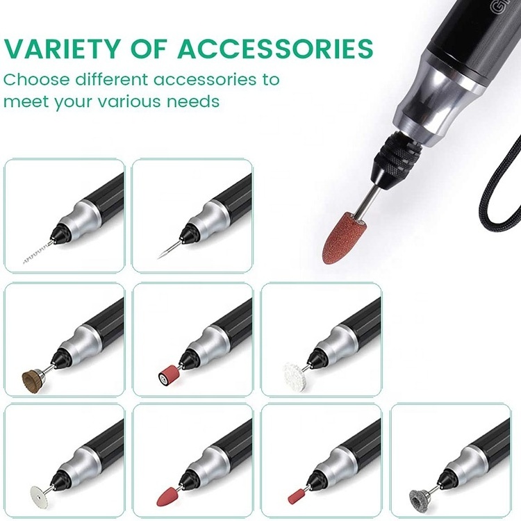 Jewelry Engraving Carving Polishing Drilling Lettering Engraving Tool Kit Engraving Pen Mini Grinder Grinding DIY Rotary Tool