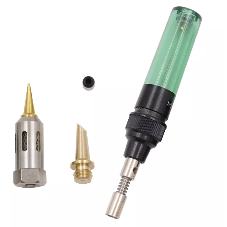 Hot Selling Micro 4-in-1 Gas Soldering Iron Tool Cordless Butane Tip 1300 Celsius Soldering Torch