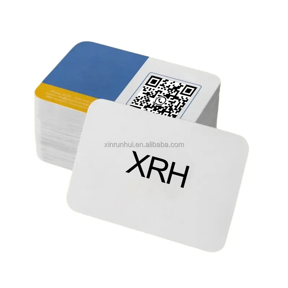 XRH factory price customized 13.56MHz RFID nfc card google plastic membership hotel supermarket loyalty nfc chip cards