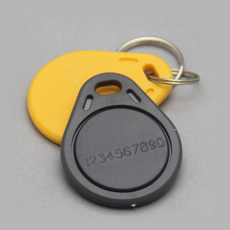 125khz RFID Keychain Stickers Tag Key ID Keyfob TK4100 Door Entry Access Control card rfid key fob