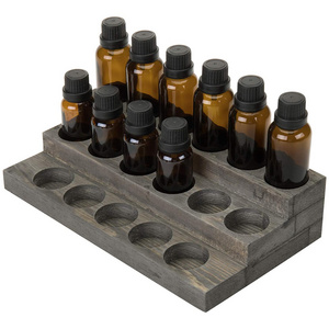 3Tier Essential Oils Display Shelves Nail Polish Organizer Rack 17-Bottle Essential Oil Display Stand Alcohol ink Storage Holder