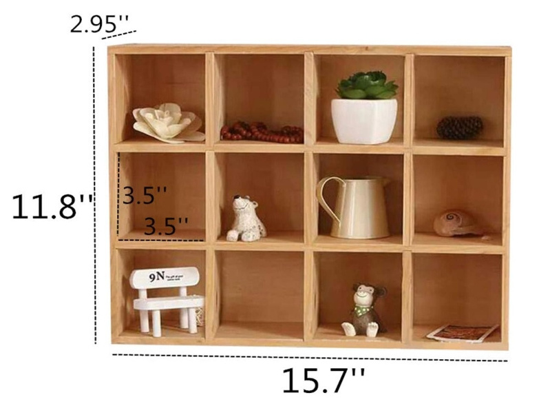 Rustic Wood Floating Shelves Rustic Wood Wall Shelves Small Item Display Unit Memorabilia Holder