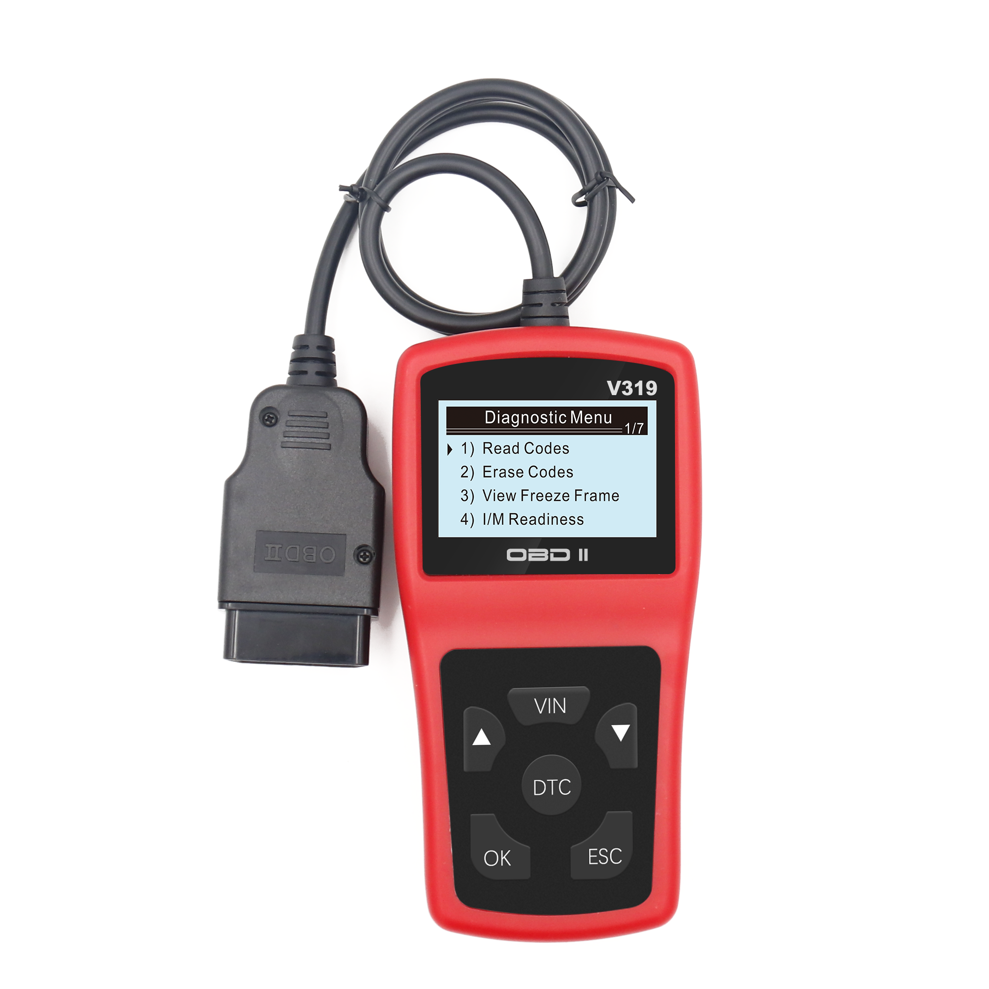 obd tester V319 Car obd scanner diagnostic tools obd2 read and clear the Trouble Code from Screen Directly