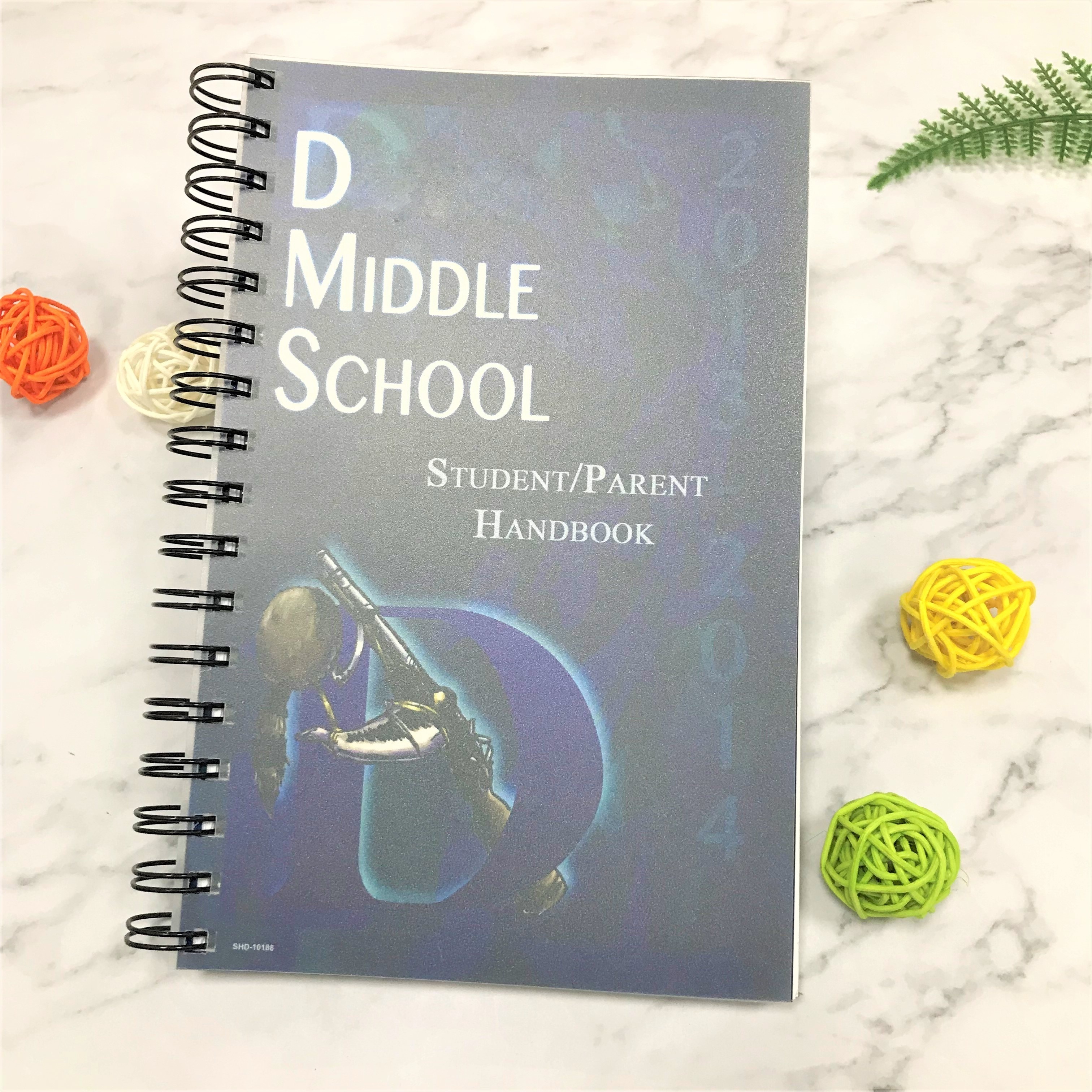 Students Parent calendar spiral new arrival agenda  planner schedule maker filler notebook handbook