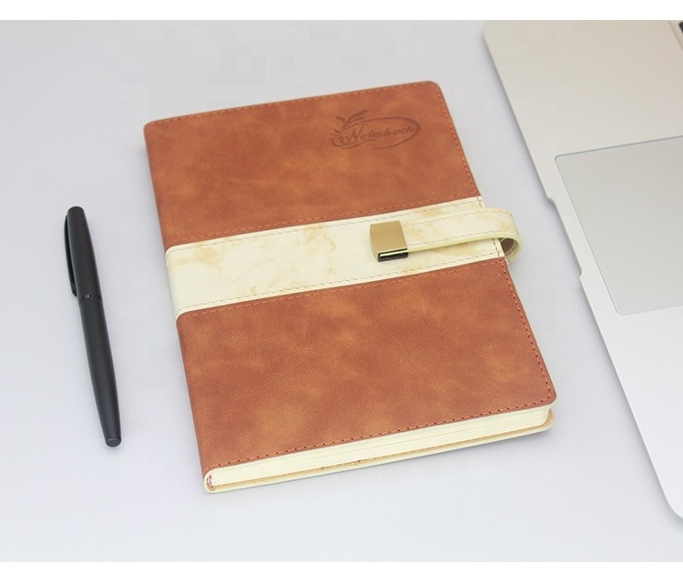 Manufacturers Custom Planner Journal A5 Hardcover Wire Eco-friendly Notebooks and Diary Paper with Pen for Business