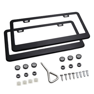 Stainless Steel License Brand Auto Accessories Car Licence Plate Frame