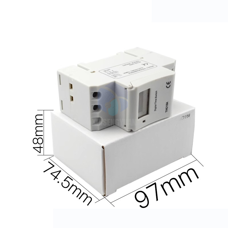 Xinshengyuan THC15A Factory Price Weekly or Daily Digital Programmable Timer Switch 220V 16A 20A 30A Time Control Switch with Ba