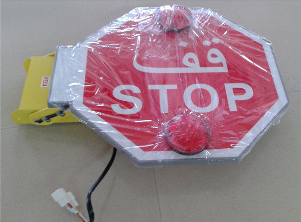 DC12/24V electronic  stop sign arm for school bus auto parts in Russia