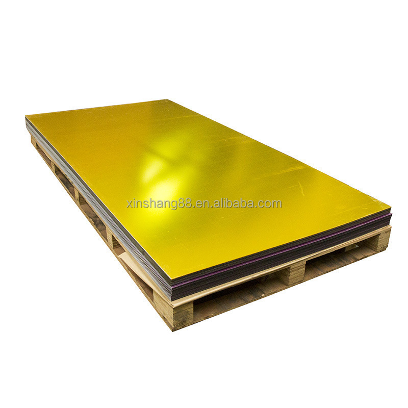 XINSHANG Factory Direct Supply  Pmma Mirrored 4*8ft 1mm 2mm 3mm Gold Mirror Acrylic Plastic Mirror Sheet