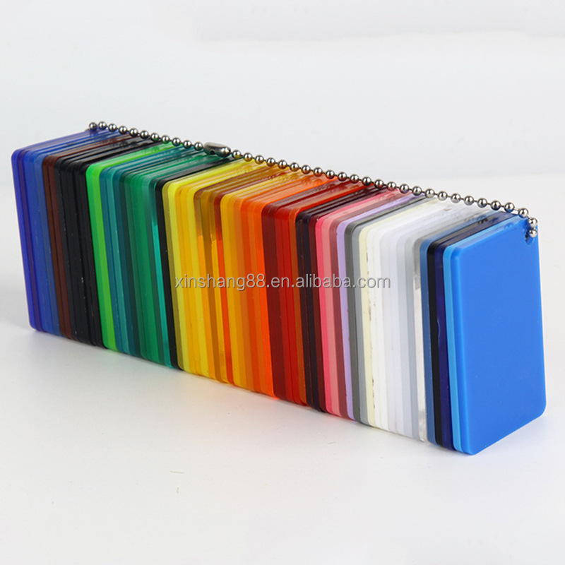 xinshang-Factory Direct processing Printing Cast Extrusion Acrylic Plate Custom Size Transparent Frosted Color Acrylic Sheet