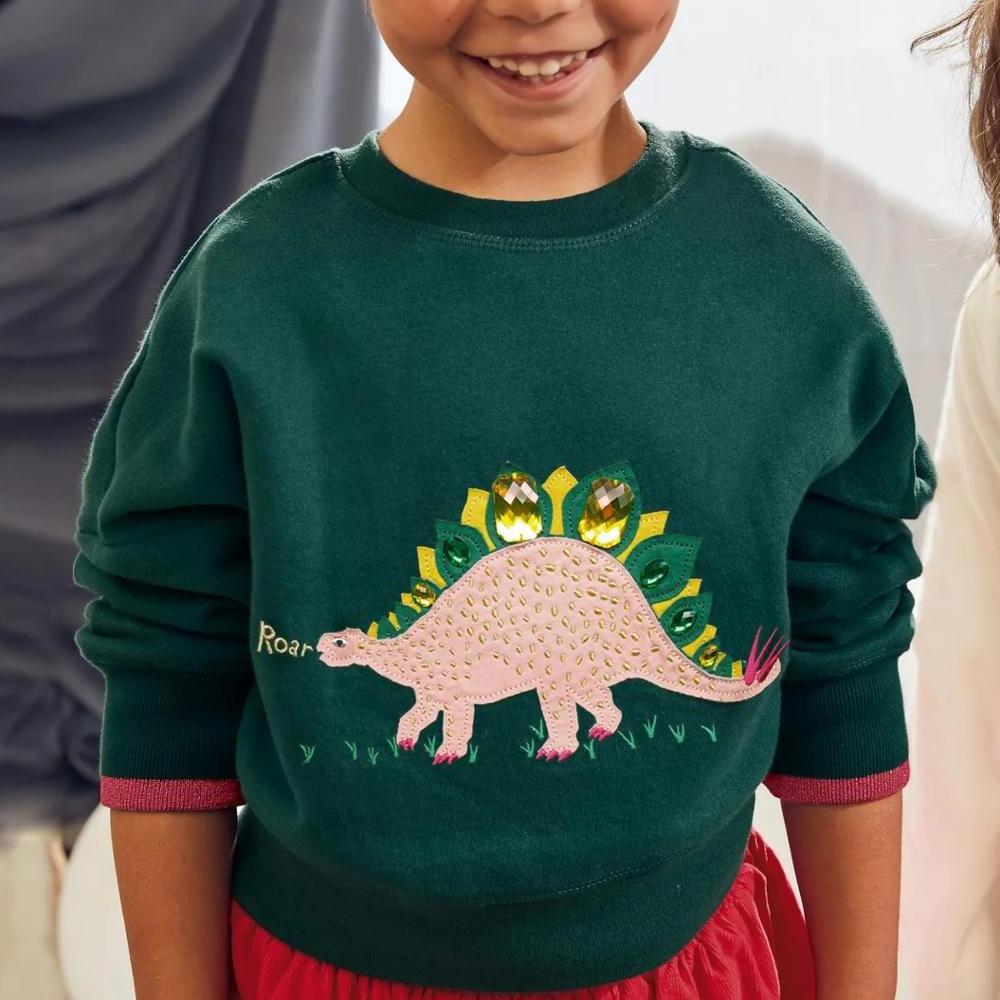 Kids winter autumn clothing casual crewneck custom pullover girls unicorn sweatshirt