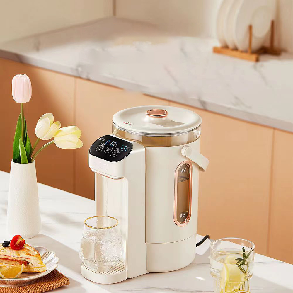 3L Hot Water Dispenser Electric Stainless Steel Coffee Milk Tea Maker Mini Portable Smart Water Boiler Instant Water Dispenser