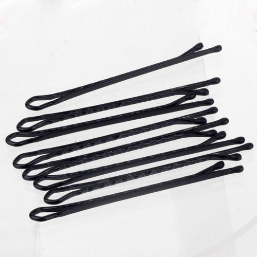 Invisible Straight/Waved Hair Clip Flat Top Bobby Pin Grip Waved Bobby Pin