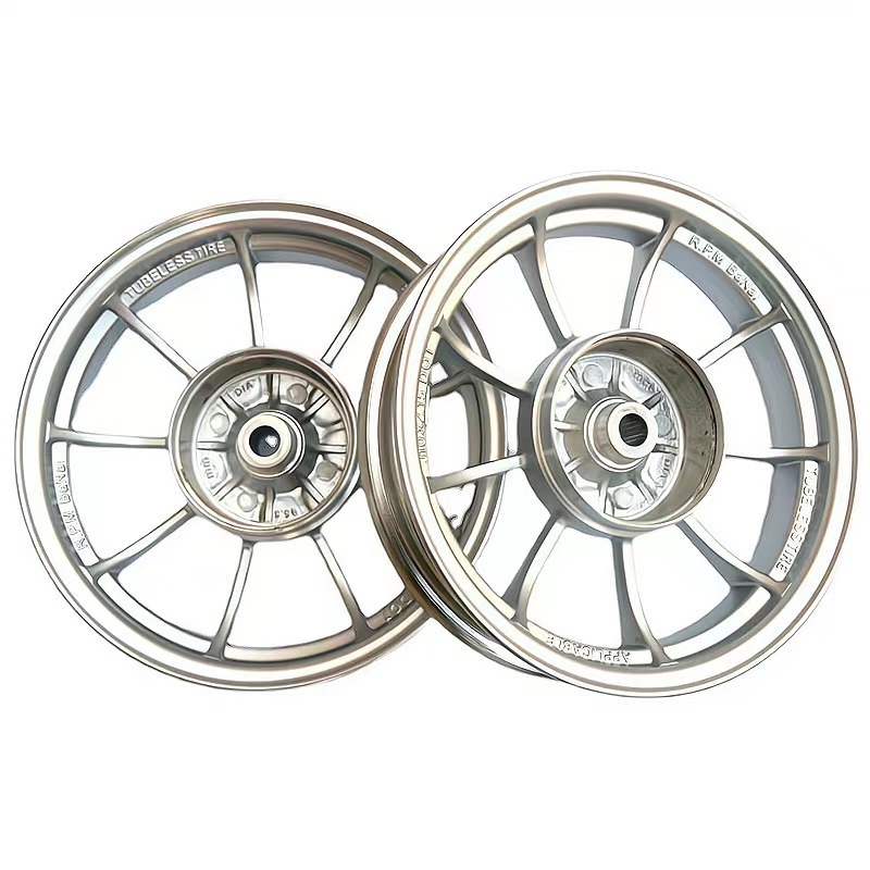 10 Inch Aluminum Alloy Motorcycle Wheels Refit Disc Brake Wheel Hub Wheel Rim