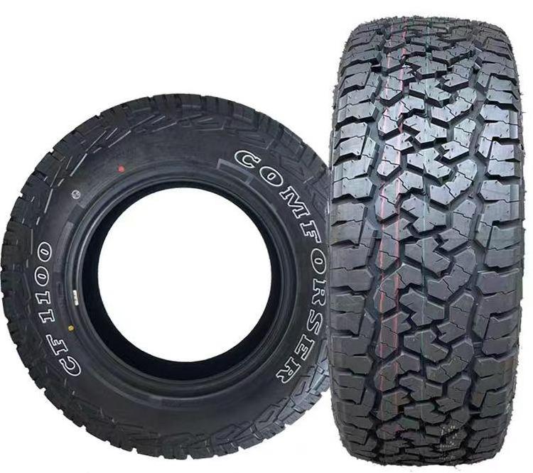 All-Terrain Off-Road Radial Tires 245/265/65/70/75R16R17R18 M/T A/T Tubeless Design New Condition