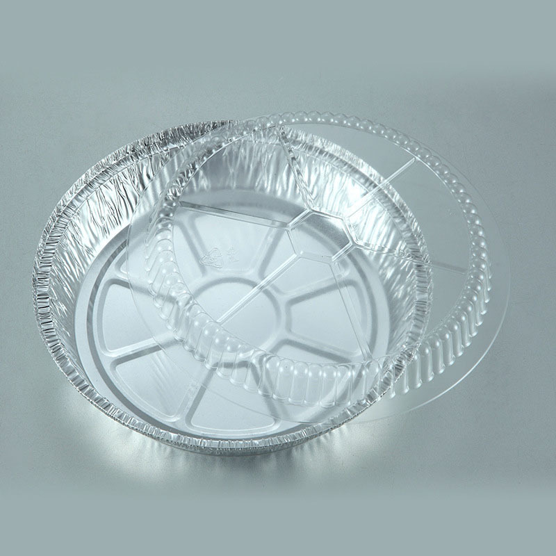 Various Sizes Disposable Pie Pans 7/8/9 Round Oven Safe Aluminum Foil Pizza Trays foil container for food