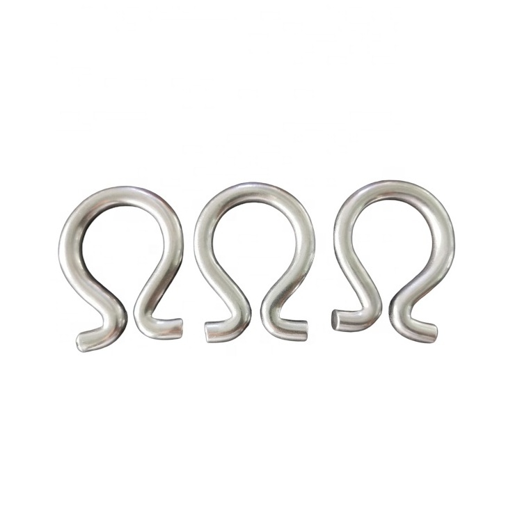 Manufacturers Custom Outdoor Tent Semi-circular Hooks Custom Stainless Steel J Hook Wall Hook