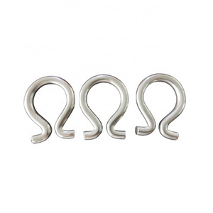 Manufacturers Custom Outdoor Tent Semi-circular Hooks Custom Stainless Steel J Hook Wall Hook