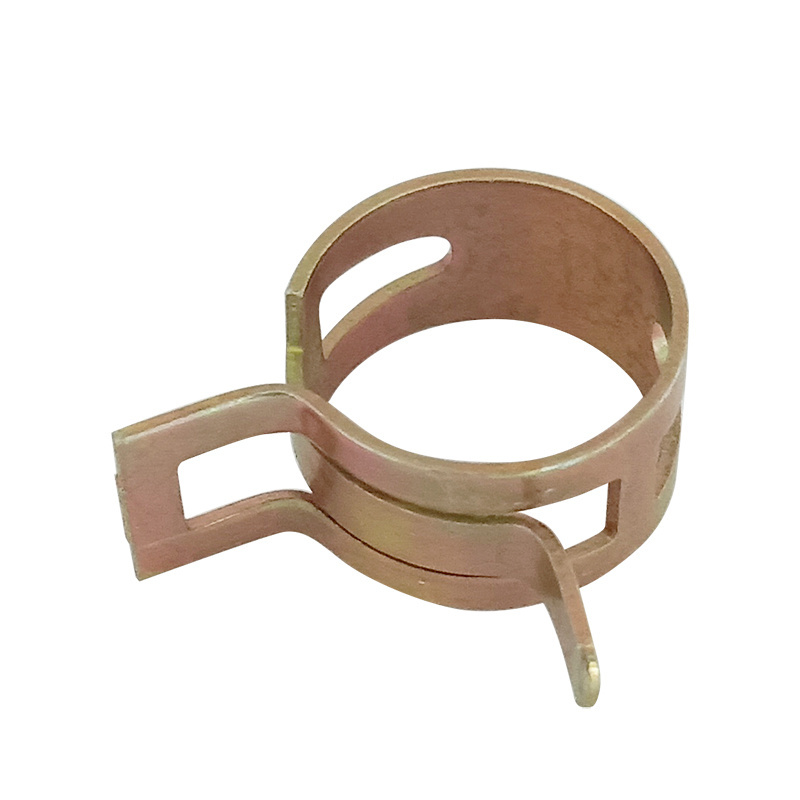 Customized Hose Clamps Zinc Plated Steel Spring Hose Clip Automotive Hose Pinch Clamp For Car Parts