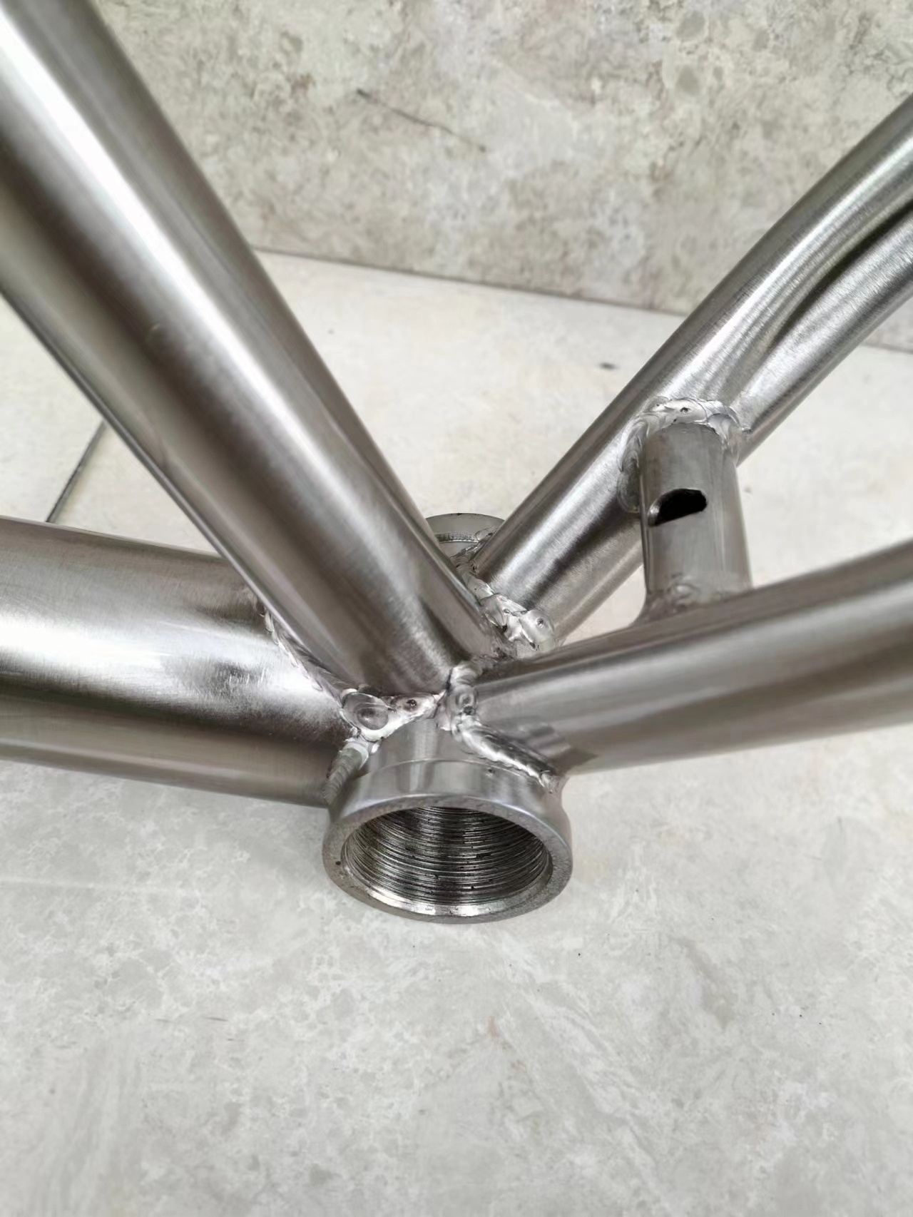 Customized Titanium Bike Frames for Gravel Bike Parts Gravel Bicycle Frame titanium bike frame