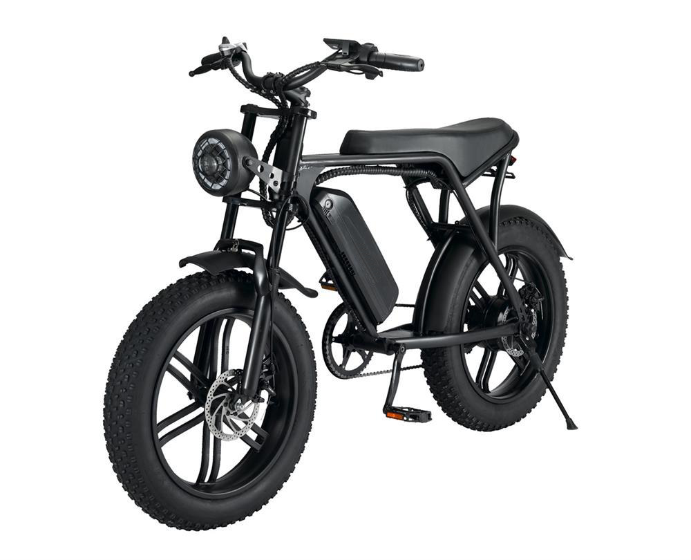 Electric Bike Fat Tire 48v 15AH 1000w E bike OUXI V8 20inch electric bicycle fatbike