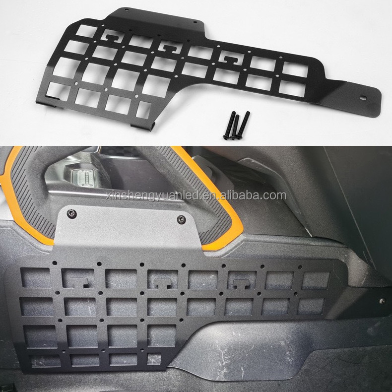 Car Interior Function Accessories Console Driver Side Molle Panel Storage for Ford Bronco 2/4 Door 2021 2022 2023