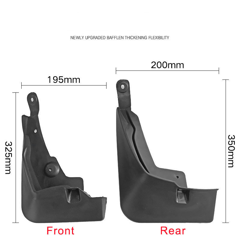 Custom Car Fenders For RAV4 2019-2022 Splash Guards Mudflap Fender Flares Car Accessories