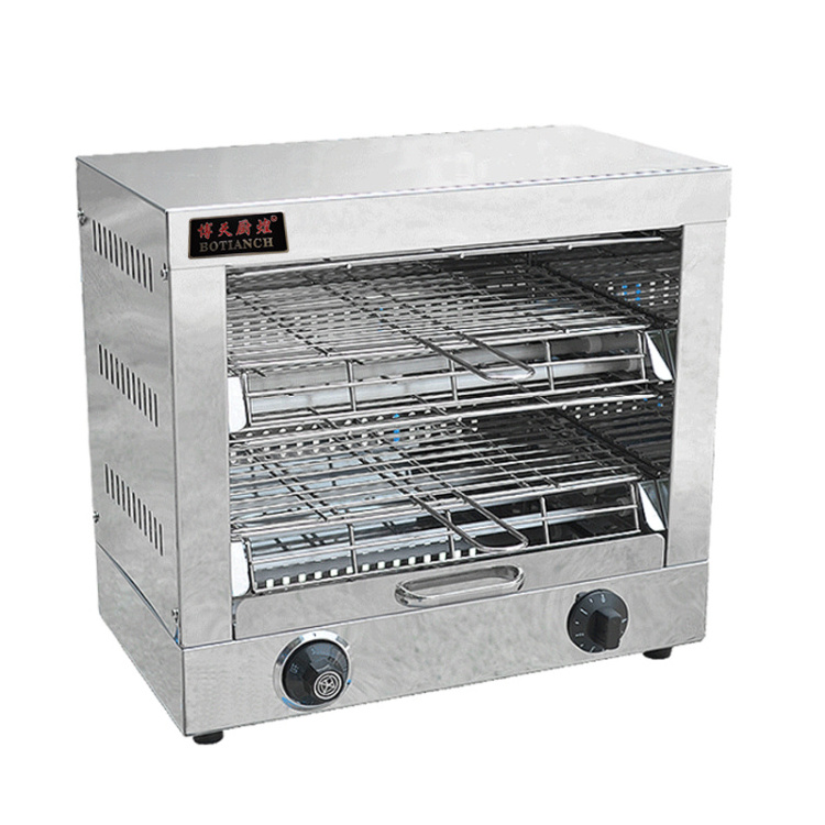 Electric Salamander Rotisserie Oven Chicken Making Machine  display keeping food warm oven machine heating holding Cabinet