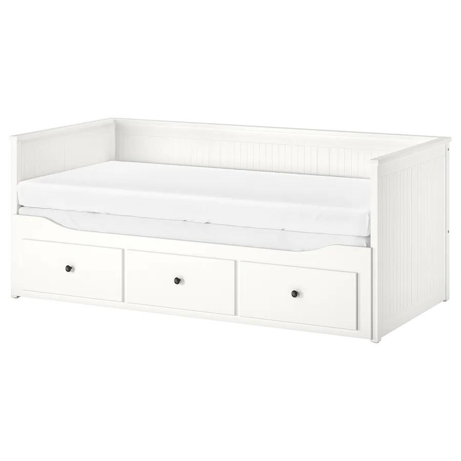 fiberboard Sofa and bed in one single two bed sofa and storage drawers frame with 3 drawers frame with 3 drawers white Twin