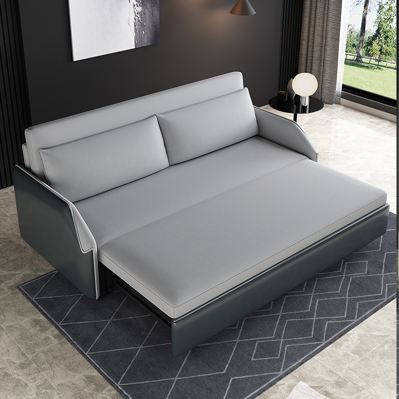 Multifunctional, Foldable, Dual-Purpose, Retractable Single Seat and Sleeper Sofa cum Bed