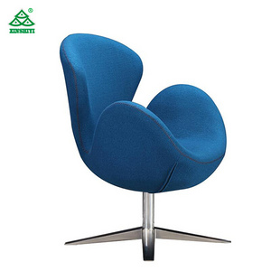 Modern dining chairs /metal legs egg chair velvet cover factory direct sale