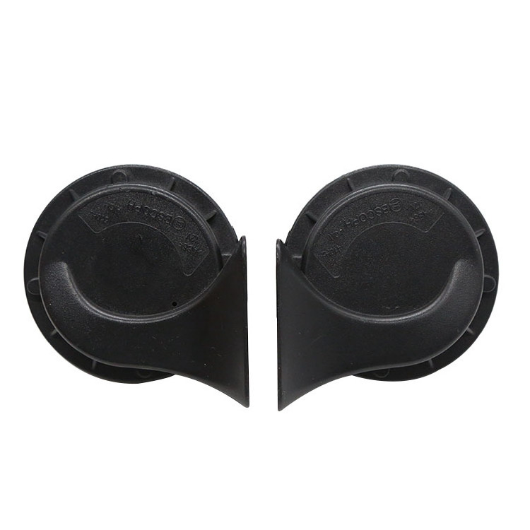 High quality snail frosted Black horn 12V electric snail horn motorcycle car accessories