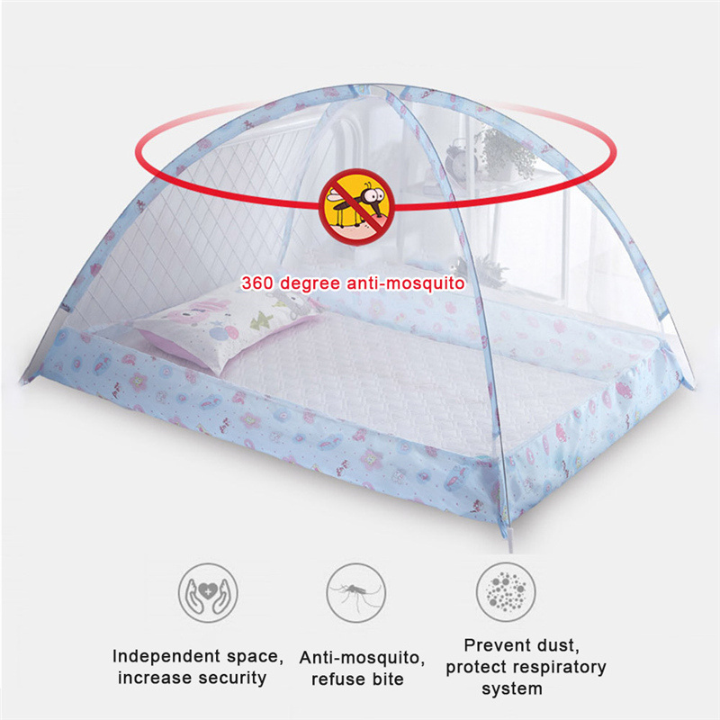 Canopy Crib Bed Tent Netting Travel Blackout Instant Muslin Cover New Born Bedding Stroller Baby Cot Mosquito Net