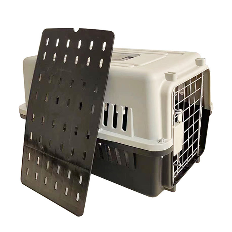 Wholesale Cat Travel Carrier Cage Portable Crate Pet Air Box Outdoor Portable Pet With Wheels Airline Crates