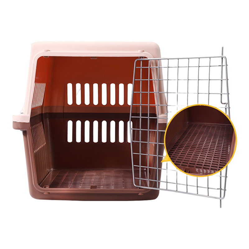 Wholesale Box Portable Dog Cat Travel Air Consignment Box Medium-sized Cage For Pet