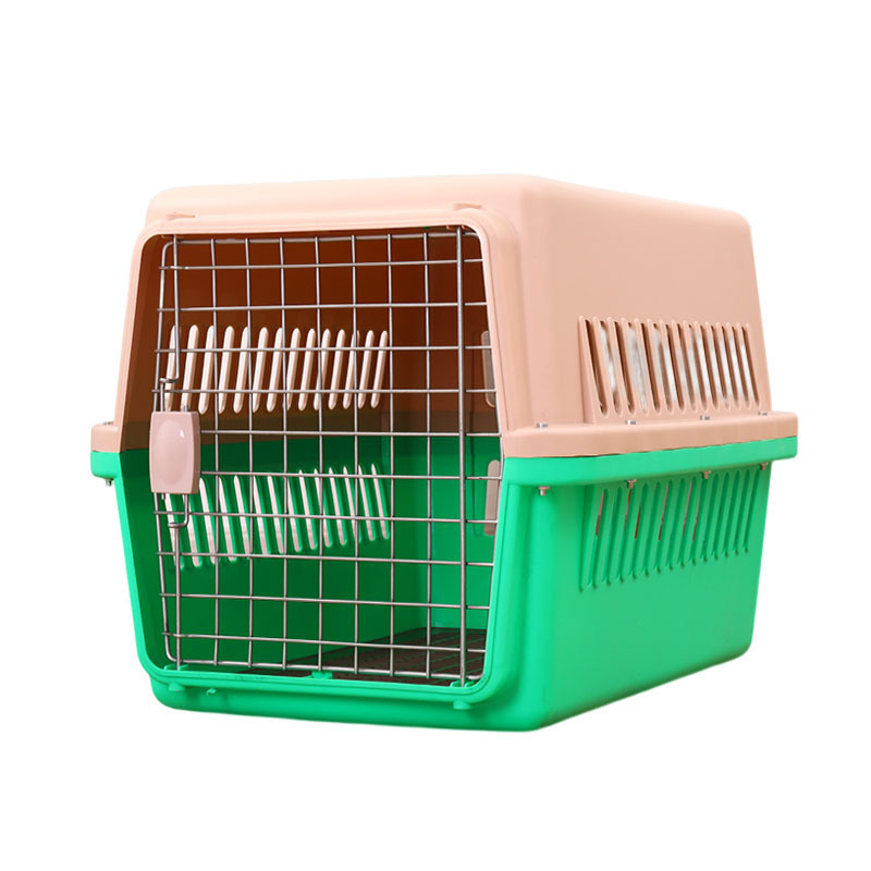 Wholesale Box Portable Dog Cat Travel Air Consignment Box Medium-sized Cage For Pet