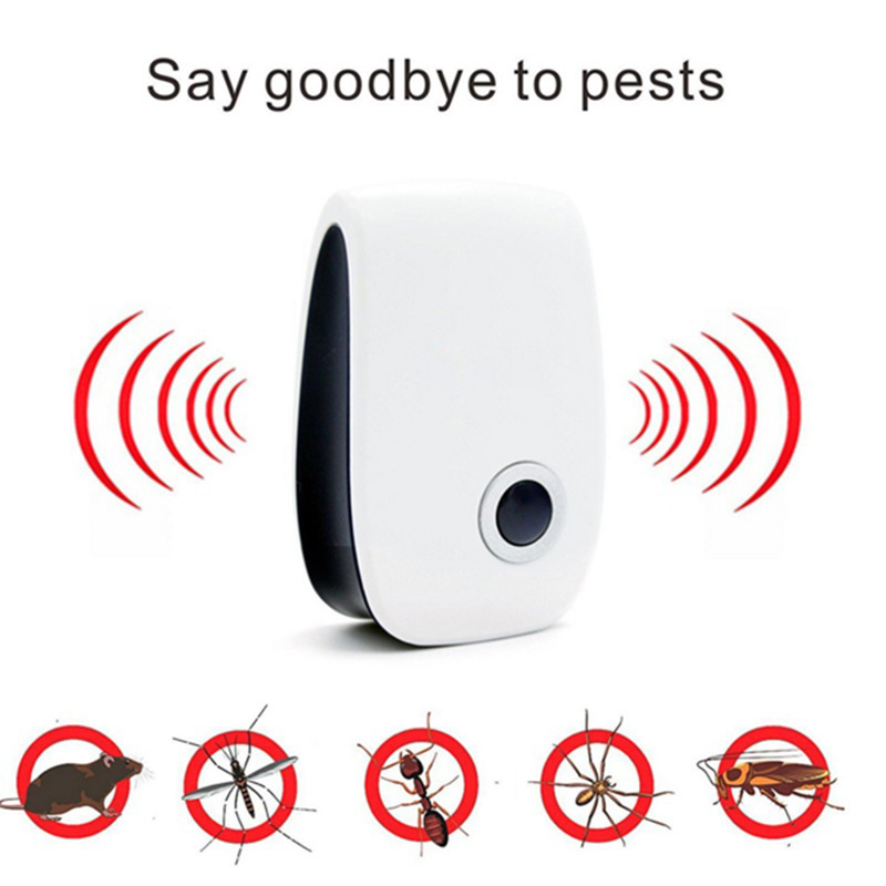 New EU/US/UK plug mosquito pest repellent plug in electric ultrasonic repeller pest control