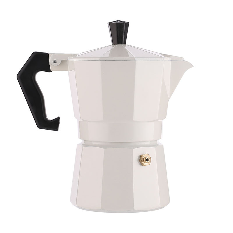 3/6/9/12cups Aluminum Moka Pot Stovetop Espresso Coffee Maker With Laser LOGO