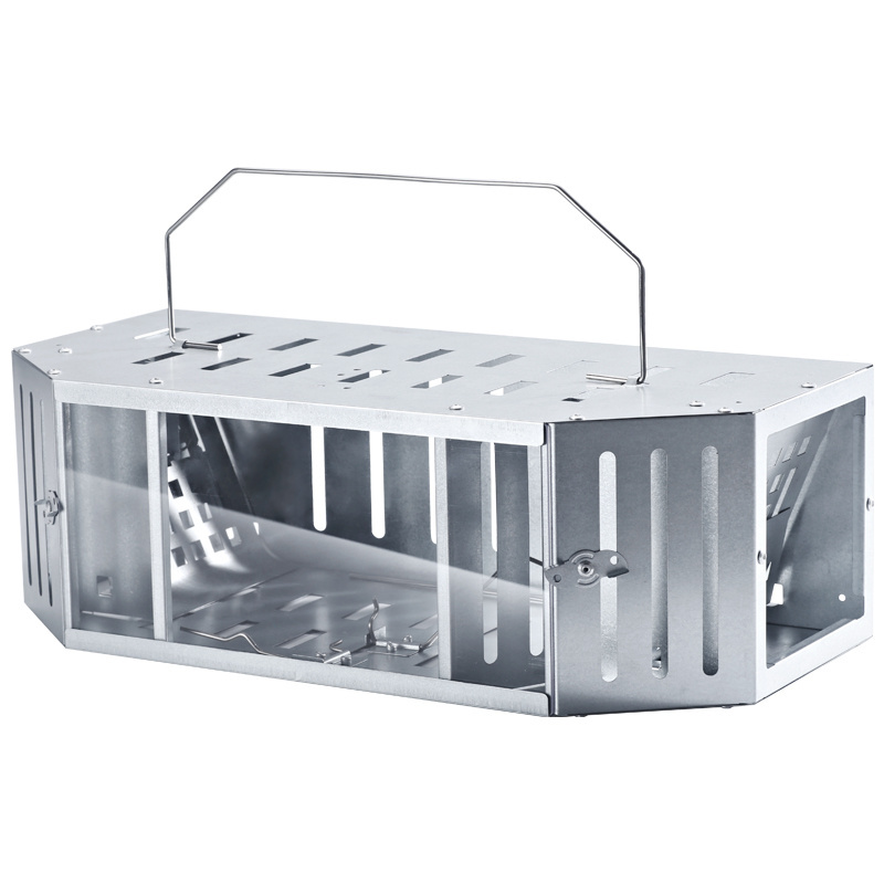 Wholesale Rat Mice Rodent Control Catcher 2 Doors Mouse Trap Cage With Clear Window