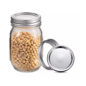 8Oz Plastic Jars With Lids For Skin Cream Matte Ceramic Candle Jar Lid And Box Sprouting Wide Mouth Canning 500 Ml Glass Mason