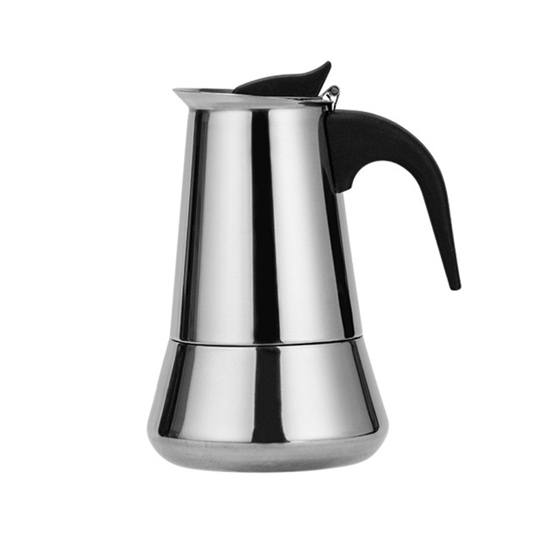 New Stainless Steel Moka Coffee Maker Espresso Coffee Maker Moka Pot