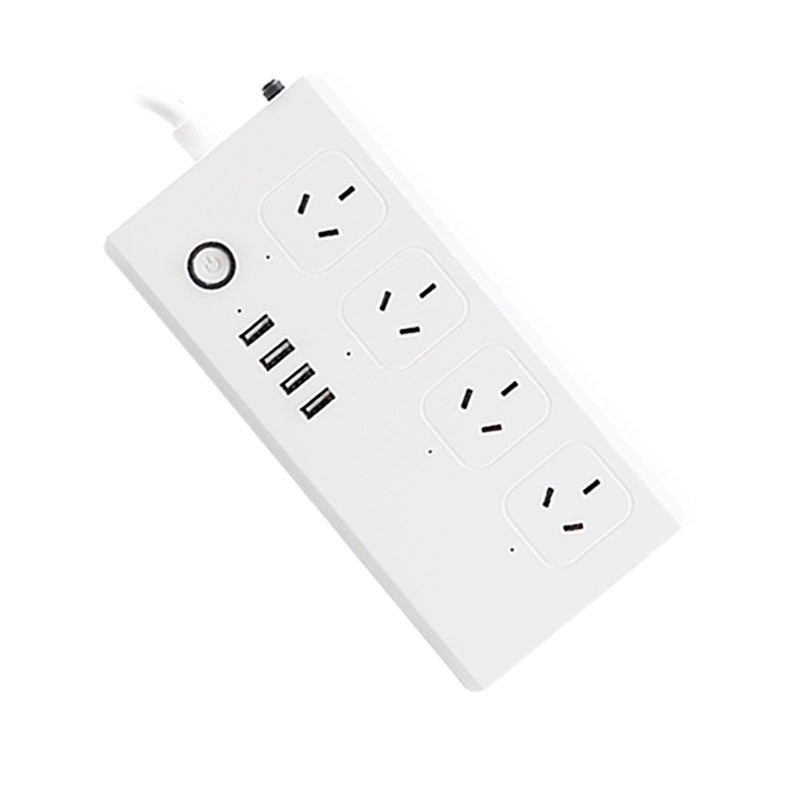 Smart Home New wifi smart timer AC USB charger power strip socket multi-plug switch outlet App Alexa Echo Google  AUversion Tuya