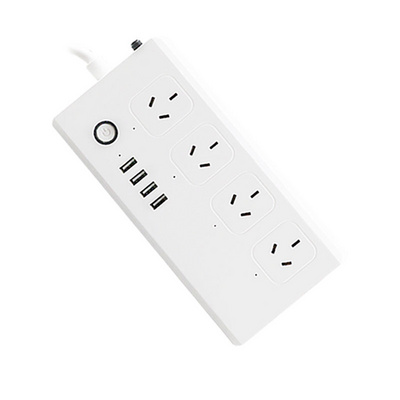 Smart Home New wifi smart timer AC USB charger power strip socket multi-plug switch outlet App Alexa Echo Google  AUversion Tuya