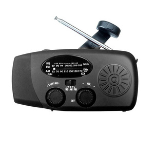 Hand Crank Generator Solar Emergency Weather  Hand Crank Radio With Torch And Dynamo Charging