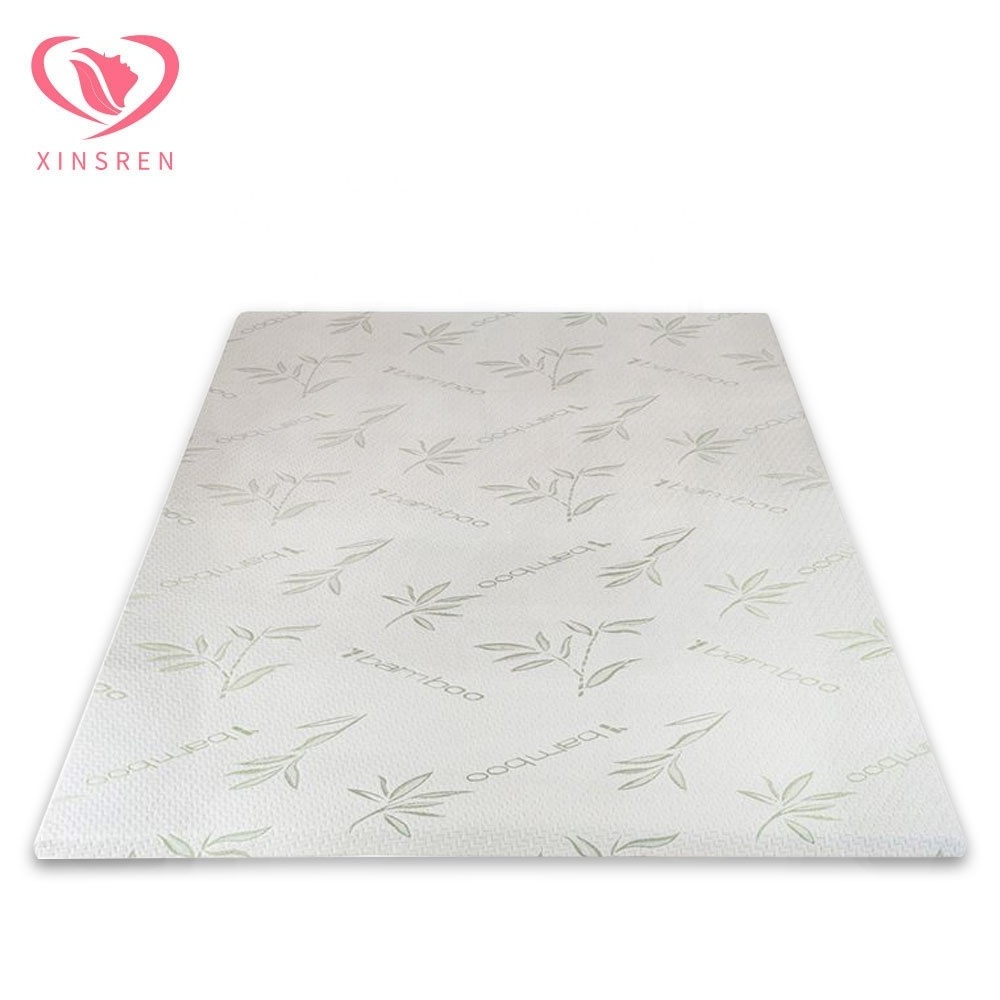 hotel custom cheap spring super single 45d memory foam down thin bed single mattress topper manufacturer