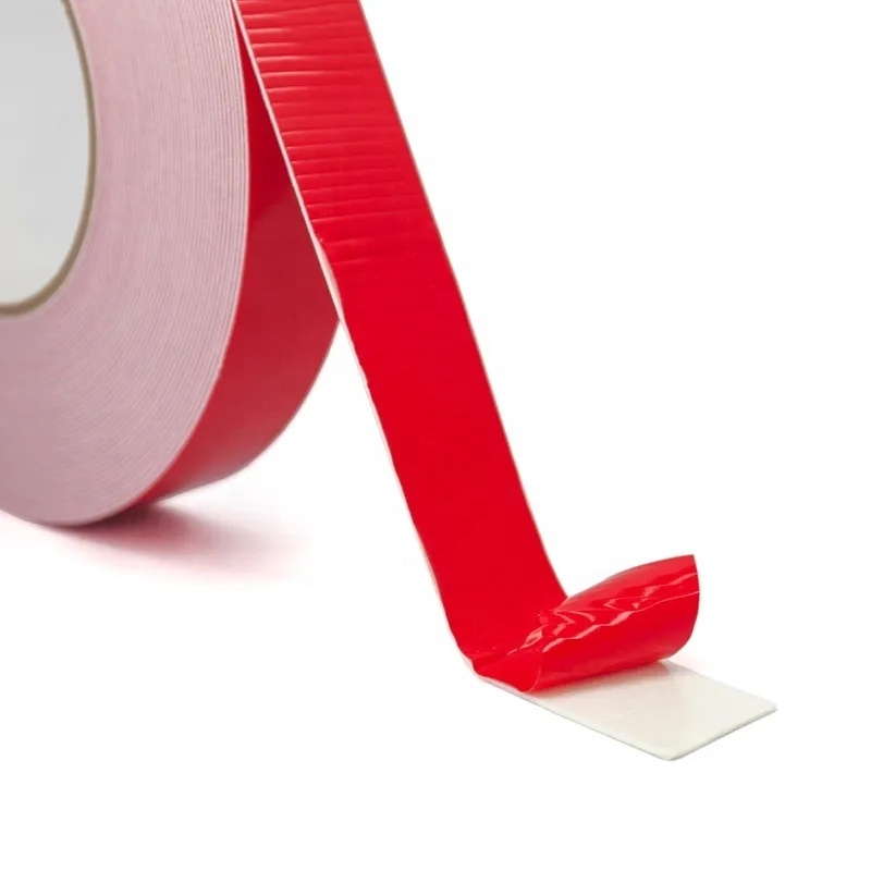 Flexible Baseboard Molding Trim Tape Double Side Heavy Duty Adhesive Acrylic Foam Tape For Vinyl Wall Base