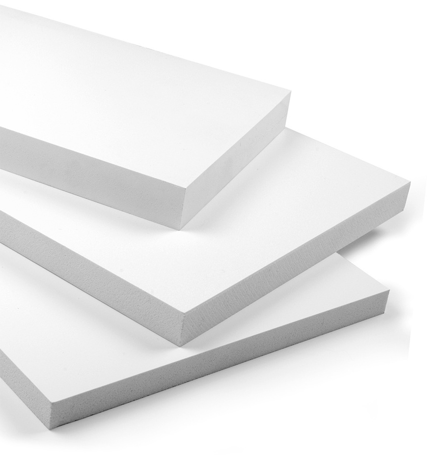 White High Density Soundproof PVC Foam 20mm High Quality PVC Board Cast Plastic Sheet